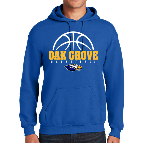 Oak Grove Boys Basketball Heavy Blend Hooded Sweatshirt Thumbnail