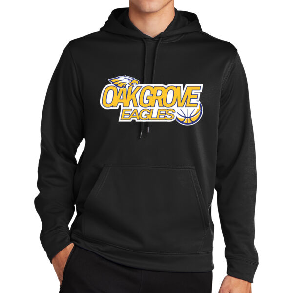 Oak Grove Boys Basketball Sport Wick Fleece Hooded Pullover Thumbnail