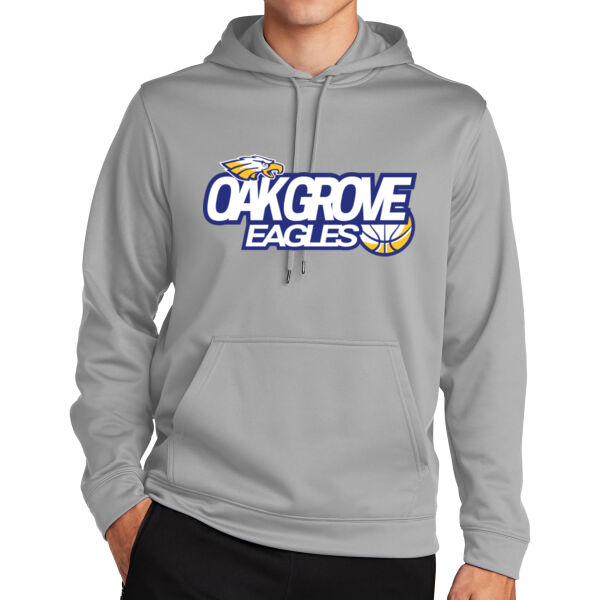 Oak Grove Boys Basketball Sport Wick Fleece Hooded Pullover Thumbnail