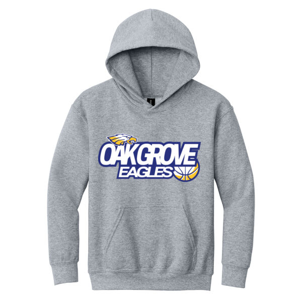 Oak Grove Boys Basketball Youth Heavy Blend Hooded Sweatshirt Thumbnail