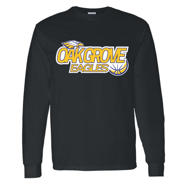 Oak Grove Boys Basketball Heavy Cotton 100% Cotton Long Sleeve T Shirt Thumbnail